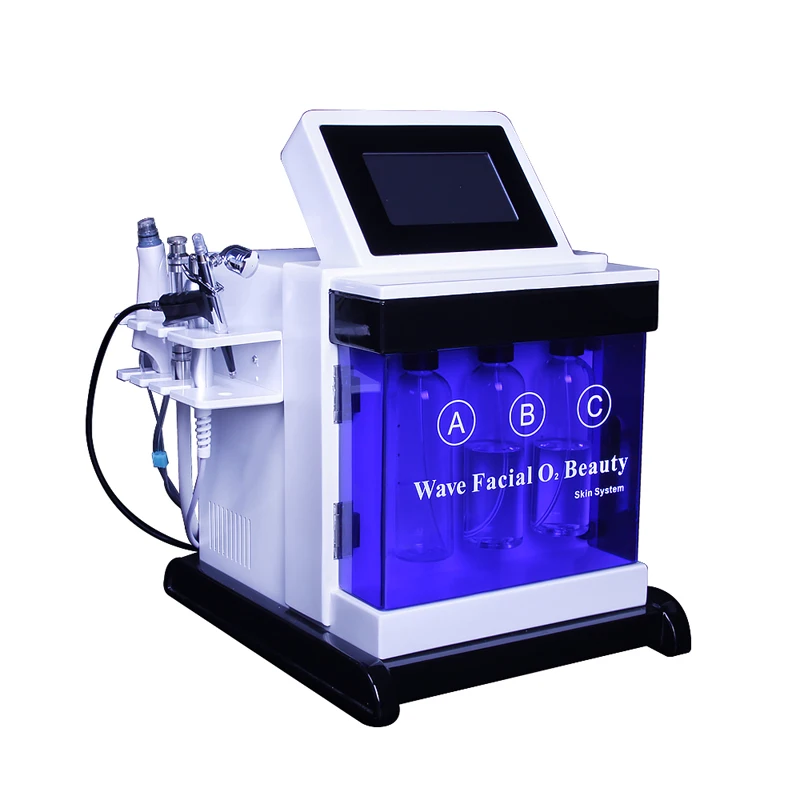 Hydrafacial Aqua кожура для лица микродермабразия Maquina hidrodermoabration Алмазная машина Led