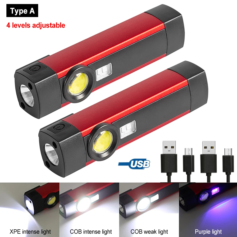 

Портативный магнитный фонарь VASTFIRE COB 4/5 режимов