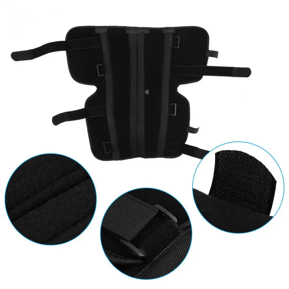 Knee Brace Support Pad Patella 4 Steel Plates Fixing Orthopedic Leg Posture Corrector Fractures Splint Guard For Arthritis | Красота и