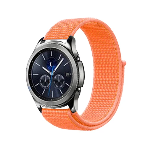 33-papaya 22 мм/20 мм huawei watch gt 2 ремешок для samsung galaxy watch 46 мм 42 мм gear S3 Frontier active 2 40 мм 44 мм S2 amazfit ремешок Bip - Цвет ремешка: 33-papaya