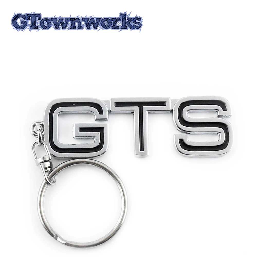 Автомобильный брелок с логотипом GTS металлический для автомобиля 308 роскошный