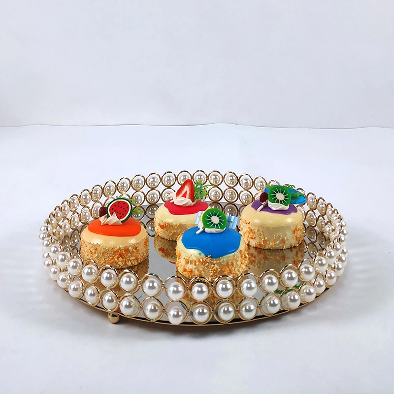 1 шт. подставка для торта Кристальный свадебный стол золото colorMirror-топ свадебного