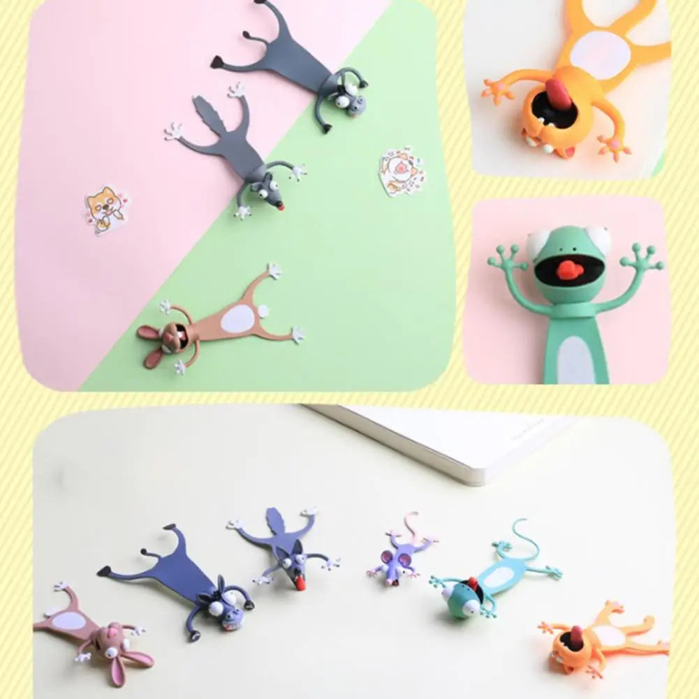 Милый 3d-альбом с рисунками животных новая мультяшная книга животными креативные