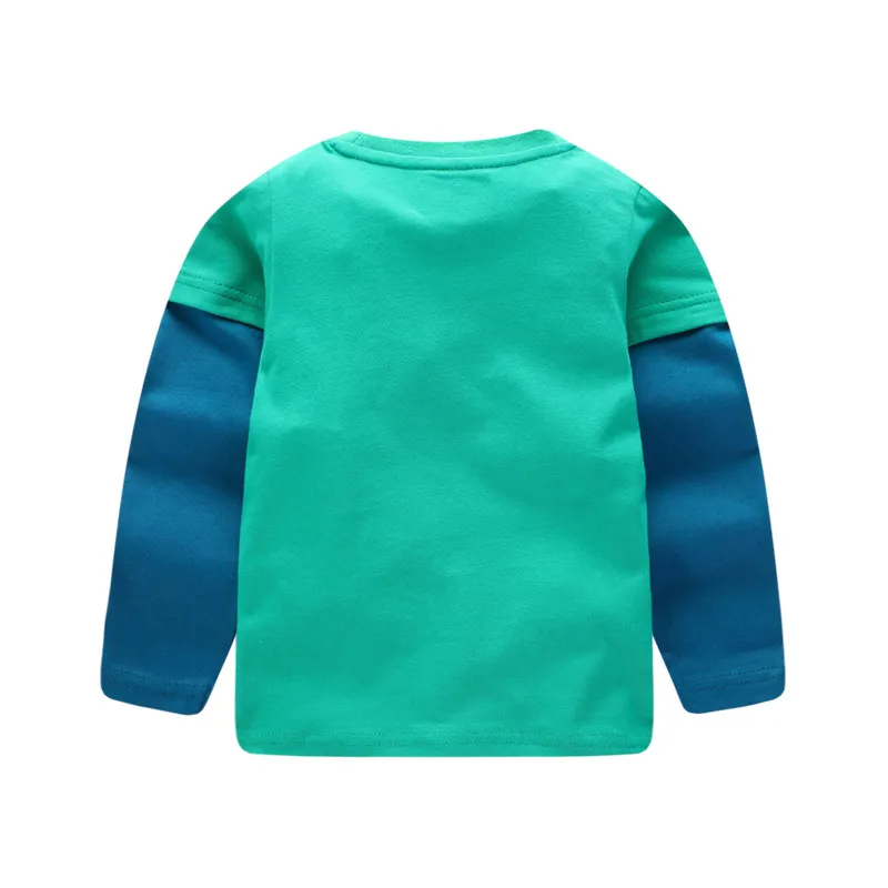 Прыжки метров для маленьких мальчиков футболки девочек Детские хлопковые