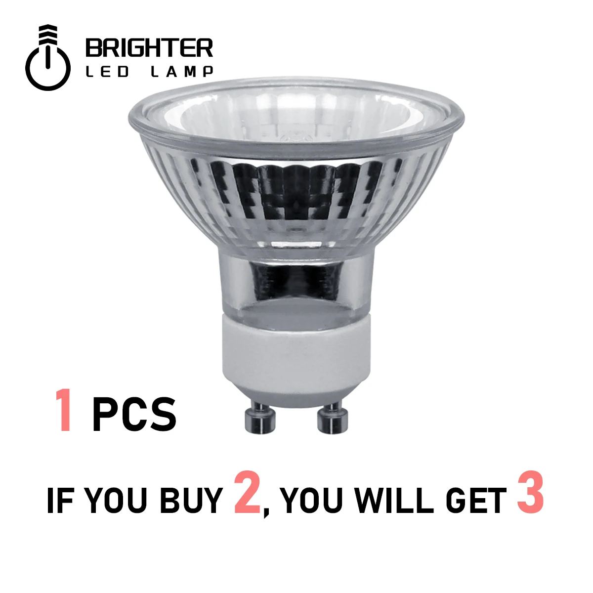 (Купите 2 и получите 1 бесплатно) галогенная лампа горячего размера 50 Вт Gu10 220-240 в 1 шт. кристаллическая лампа Gu5.3
