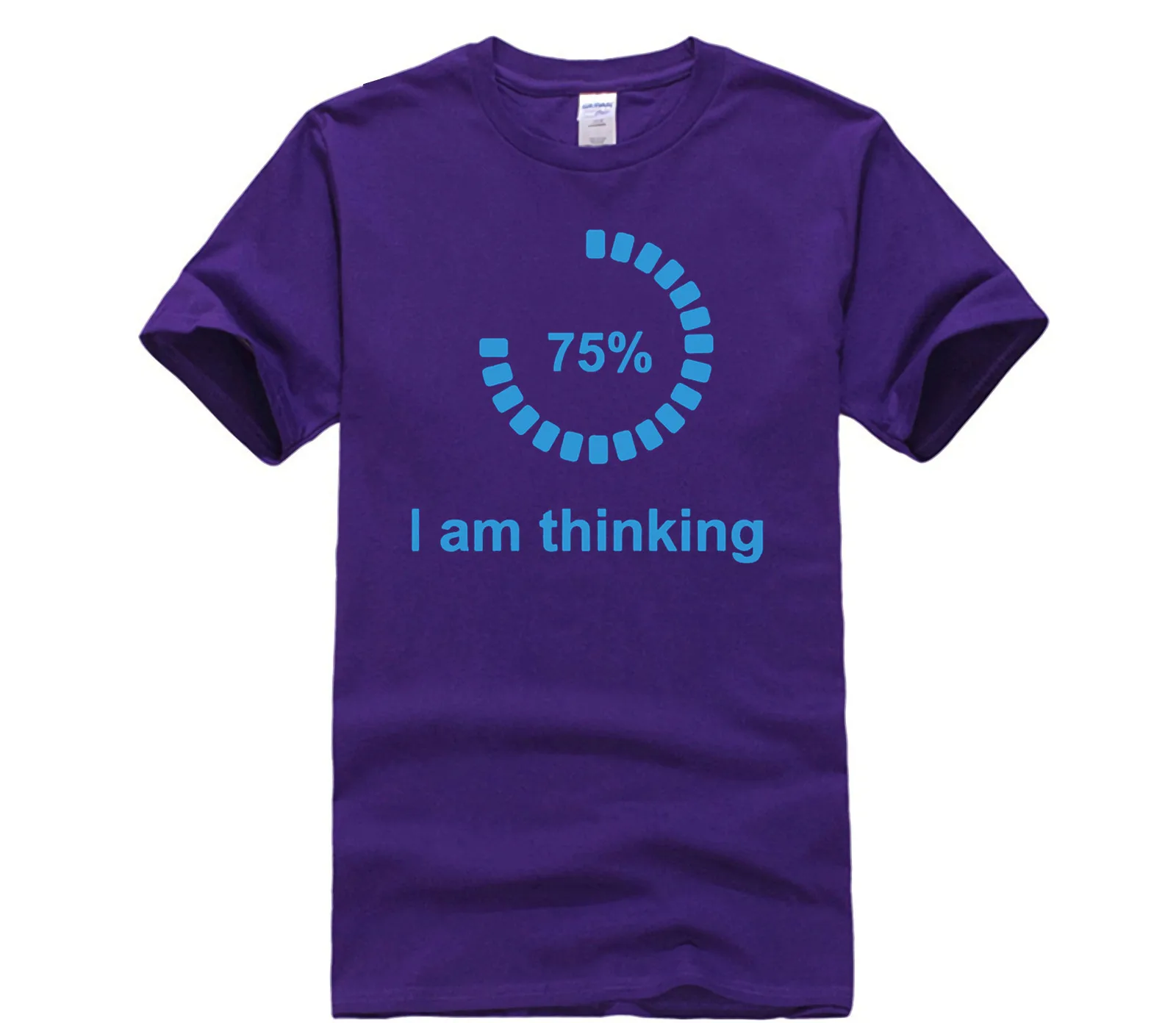 

sto Pensando di Carico Style T Shirt Creativo Manica Corta Tees Streetwear Geek Camicie Adolescenti Fashion summer T-Shirt