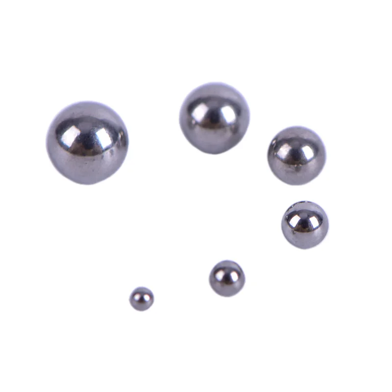 

100pcs precision 304 solid stainless steel ball steel ball 1 / 1.5 / 2 / 2.5 / 3 / 3.5mm silver hunting slingshot