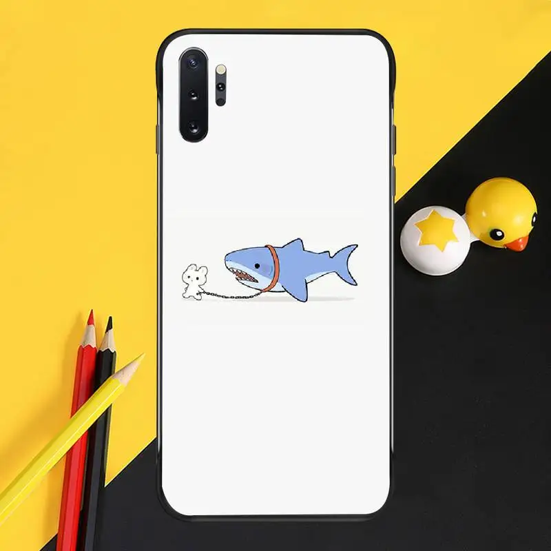Мягкий силиконовый черный телефонный чехол PENGHUWAN для Samsung Note 3 4 5 7 8 9 10 pro M10 20
