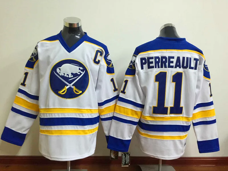 

Custom Sabres Hockey Jersey Team Sports Training Customized High Quality Ice-Hockey Top