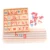 Монтессори игрушки для изучения языка английского алфавита одеяло деревянный передвижной алфавит в красном и синем цветах с Коврик 26 шт. алфавиты игрушки для детей - изображение