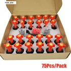 75 шт.компл. плоская керамическая танкетка разделитель для плитки для пола настенная плитка разделитель для плитки Выравнивающая система выравниватель локатор разделители плоскогубцы