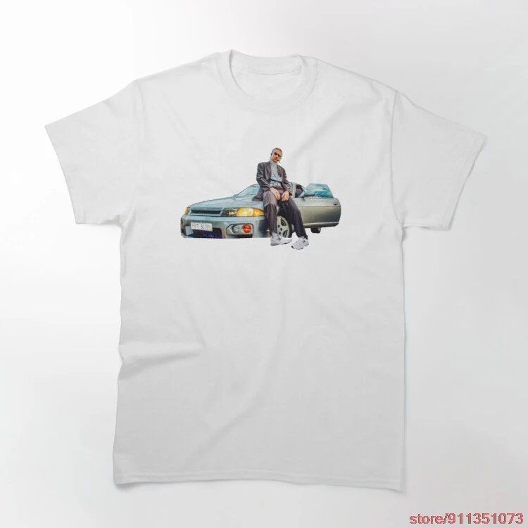 Футболка мужская хлопковая с графическим принтом, в стиле Харадзюку