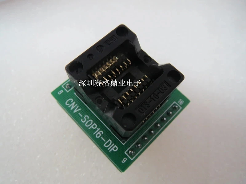 Оригинальное тестовое сиденье ENPLAS IC SOP16 DIP16 SOP8 SOIC8 SOIC16 PIN16 переходник для горения