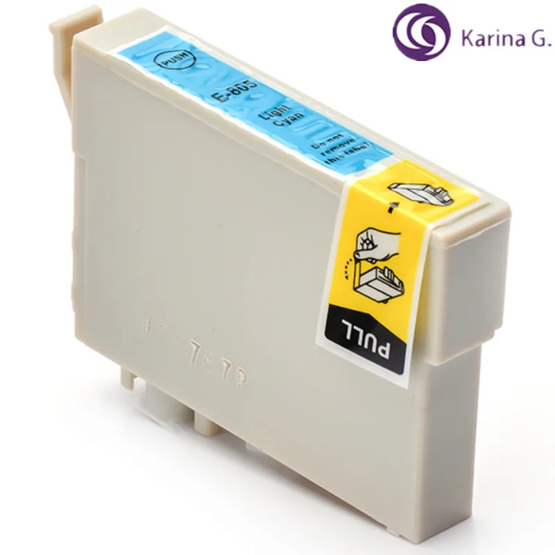 Совместимый чернильный картридж для T0801 T0806 подходит Epson