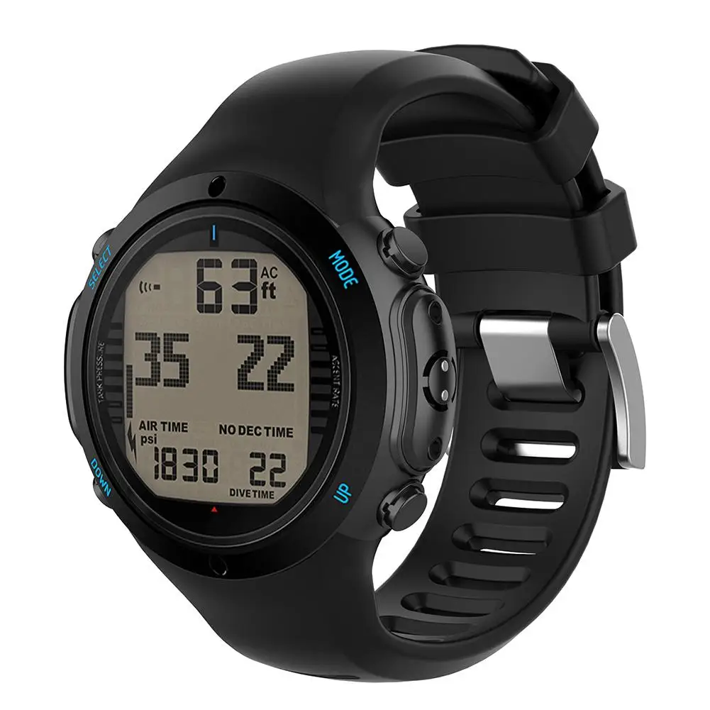 Силиконовый сменный ремешок на запястье для часов SUUNTO D6 D6i Novo работающие под