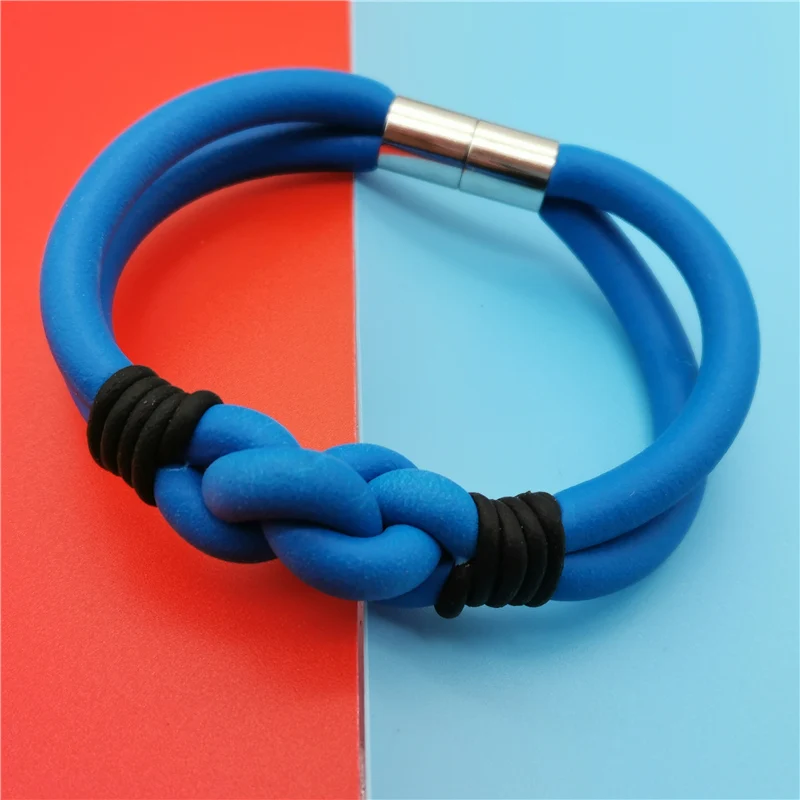 

Marliwoo New Top Original Design Charm Bracelets Strange Jewelry 6 Colors Rubber Bangles For Women Gothic Jewelry Bracelet Gifts