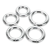 scrotum stretcher heavy duty male magnetic ball 5 size delay ejaculation metal penis cock lock ring sex toys for men