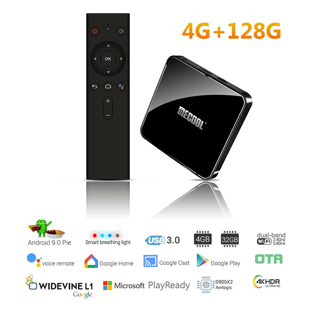KM3 Android 9 0 Smart tv Box WiFi Bluetooth сетевая приставка 4 Гб 64 128 ГБ Amlogic S905X2 4K 5G Dual Wifi BT4.0 |