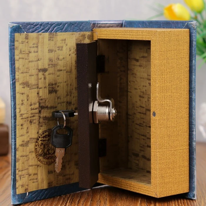 Сейф-книга Мои наполеоновские планы обтянута искусственной кожей | Безопасность