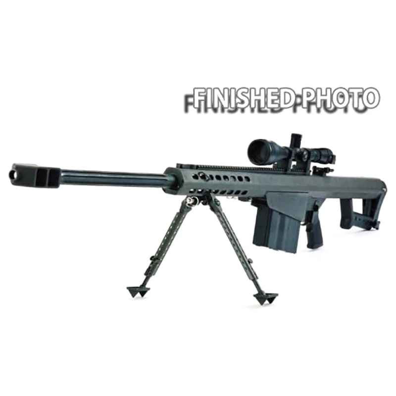 1:1 весы 145 см Barrett M82A1 снайперская винтовка DIY Бумажные модели детских