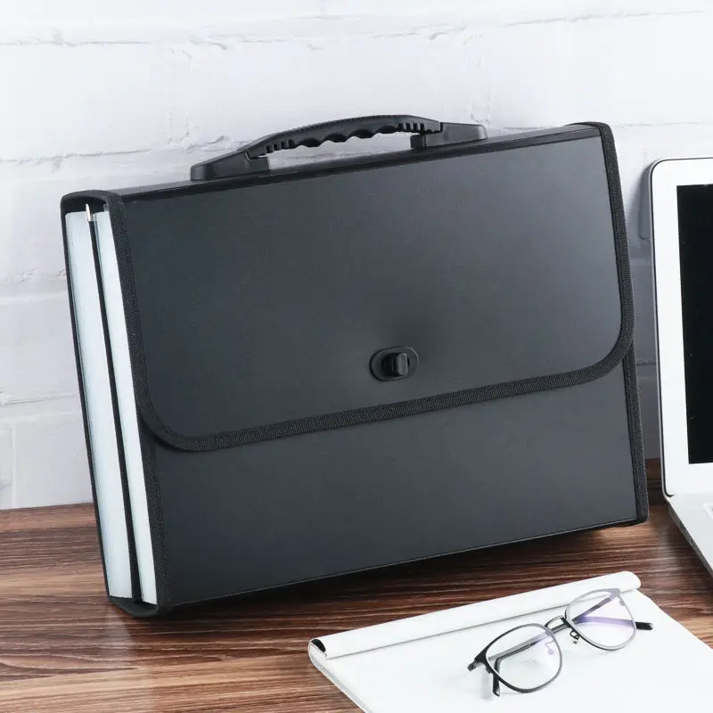 Сумка для документов A4 с органайзером большая вместимость 26 отделений