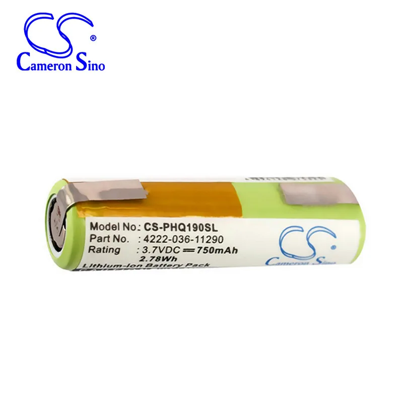 CameronSino for PHILIPS 8895XL 9160XL 9170XL 9190XL 9195XL for PANASONIC ES8103 for ARCITEC  RQ1060 RQ1090 RQ1250 battery