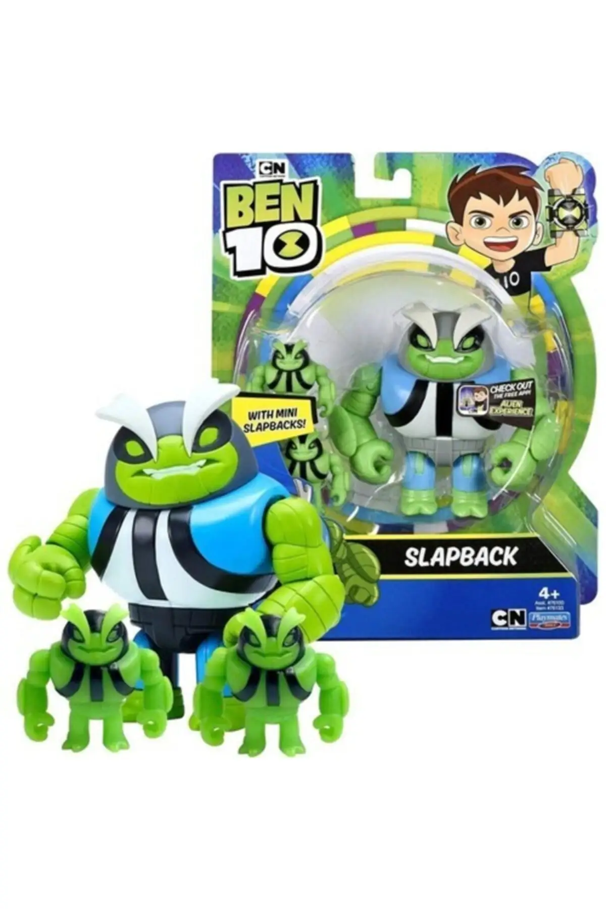 Бен 10 экшн фигурка Slapback Bashmounth heatbalast alien детский набор для отдыха| |