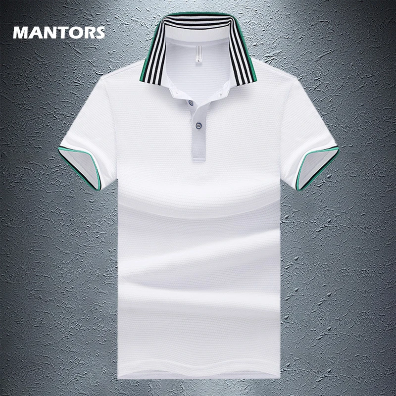 2019 Брендовые мужские рубашки поло Hive Mesh летняя хлопковая рубашка с коротким