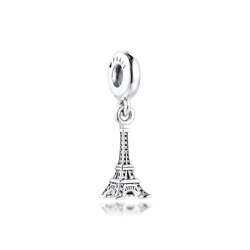 

CKK Eiffel Tower Charms 925 Original Fit Europe Bracelets Nacklaces Sterling Silver Beads for Jewelry Making Women DIY
