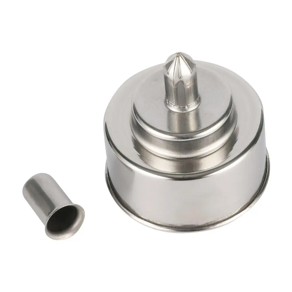 Лампа для спирта из нержавеющей стали 200 мл| |