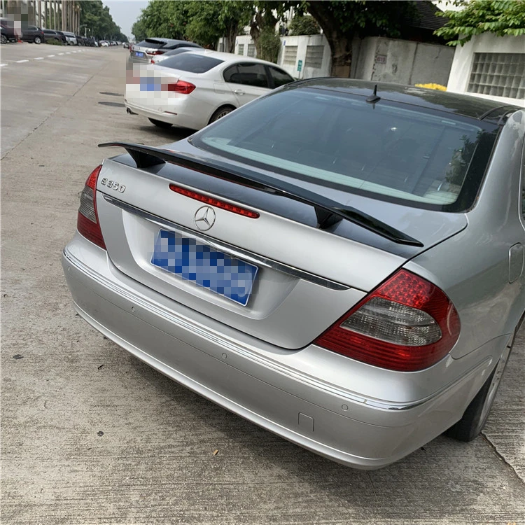 For W211 Spoiler 2003-2006 Mercedes-Benz NT E-class E200 E260 ABS plastic Material Car Rear Wing Color | Автомобили и мотоциклы