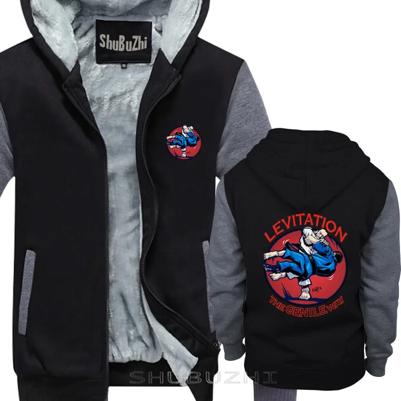 JUDO JIU JITSU MMA Левитация теплое пальто хлопок мужская Толстая куртка новый бренд