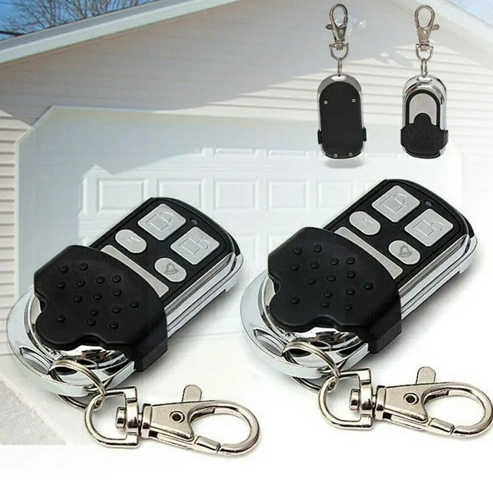 

868Mhz Copy Type Big Slide Metal Four-button Remote Key Door Garage Road Clone Gate Self-Copy Control Door Car Home Garage L0C3