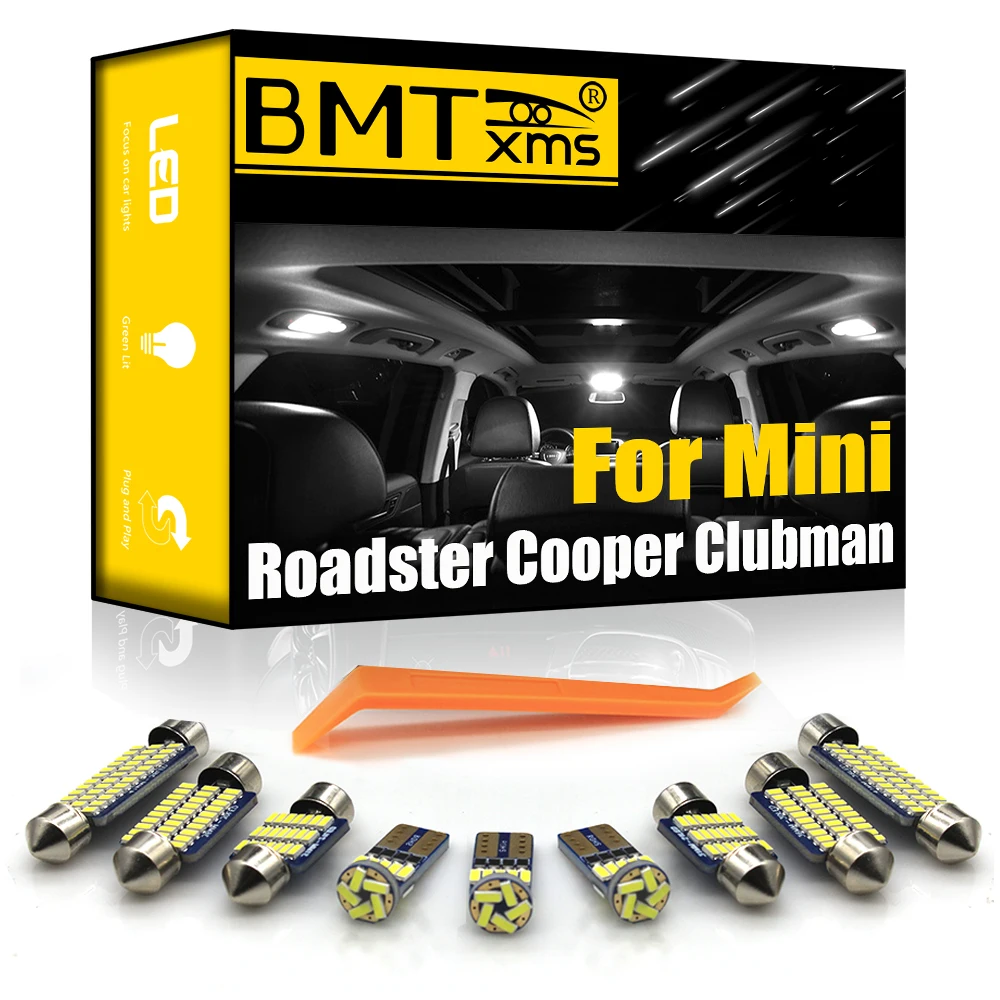 BMTxms Canbus Светодиодная лампа для освещения салона автомобиля Mini Roadster R59 F60 R60 Cooper R50