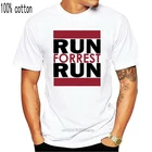 Мужская футболка Forrest Gump Run forrest gump серая футболка для женщин и мужчин