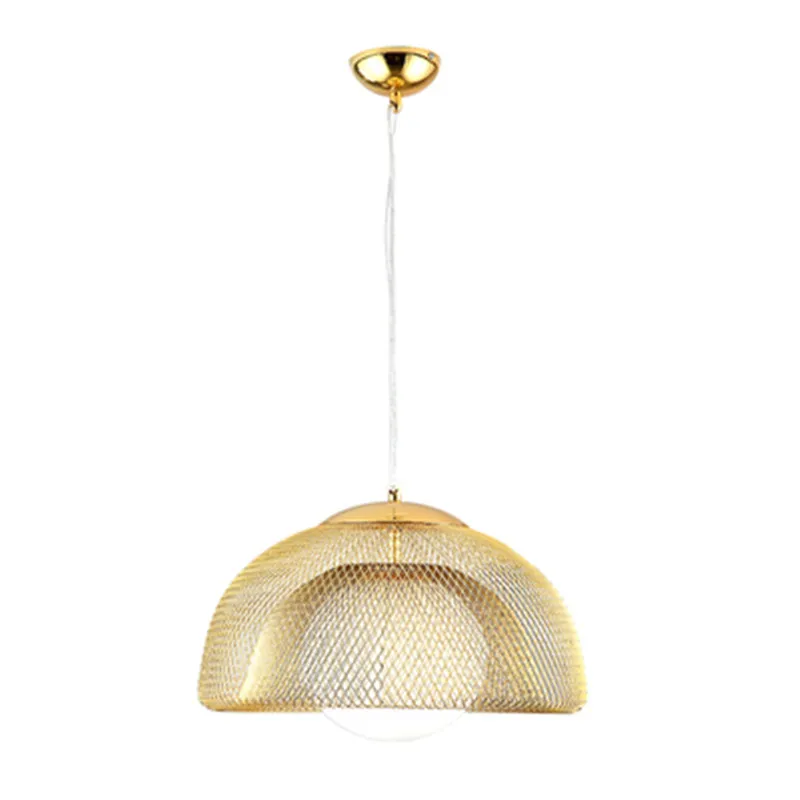 

Simple Gold / Chrome LED Pendant Light For Dining Room Bar Bedside E27 Lighting Hanging Fixtures Glass Ball Nordic Pendant Lamp