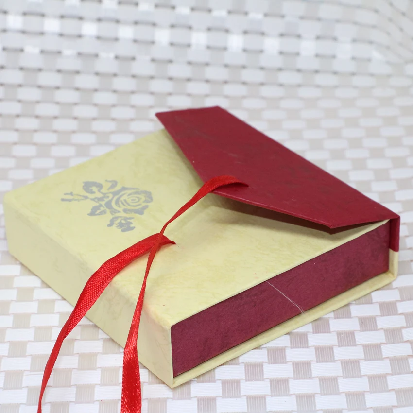 Бесплатная доставка 23*90 мм квадратная упаковка 4 вида цветов 5 шт ювелирные