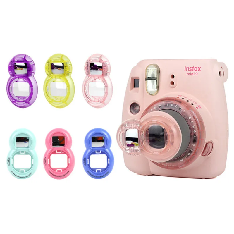 

Camera Selfie Mirror Filter For Fujifilm Instax Polaroid Mini Mini7s/8/8+/9 High Quality Small Fresh Filter Lens Accessories