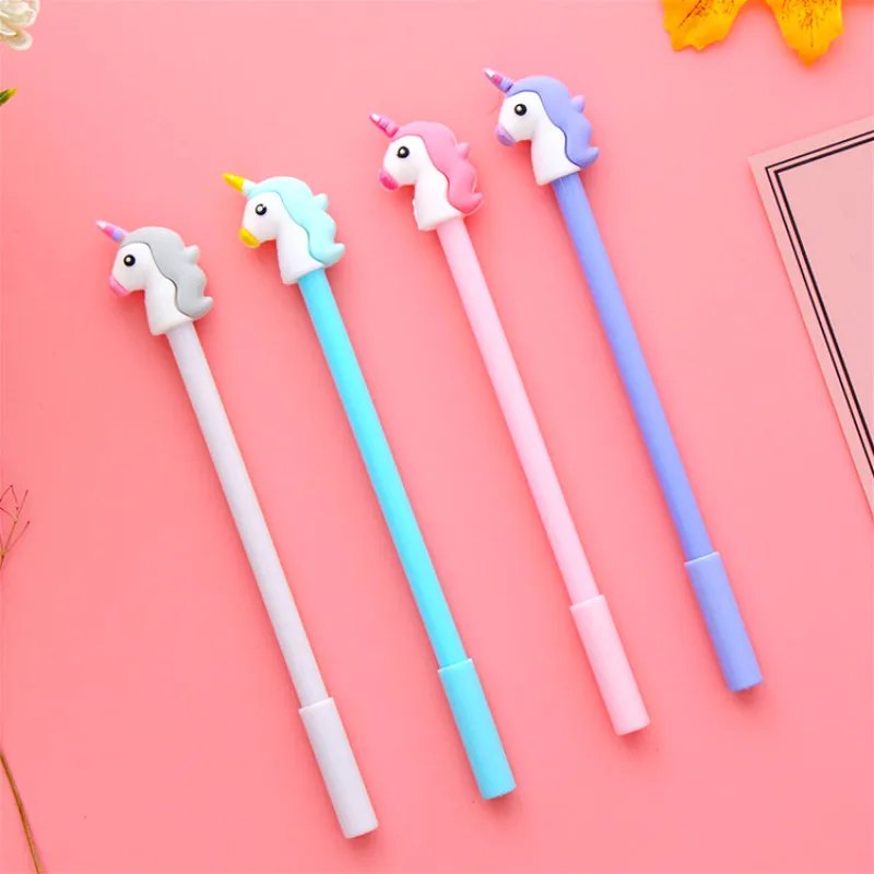1 шт. шариковая ручка с мультяшным единорогом творческая кавайная волшебная