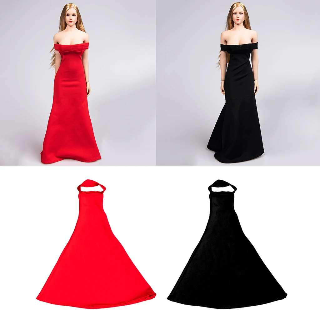 

1/6 Female Dress Clothes Fits 12" Inch Women Female