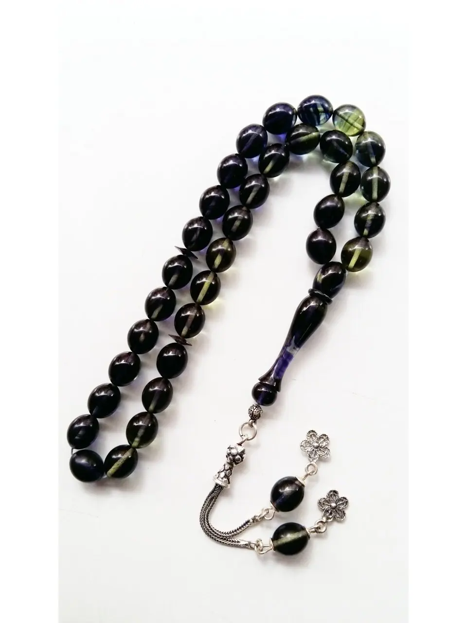 Islam Tasbih Muslim Rosary Beads 33 Prayer Rosary Amber Taspih Men Prayer beads Misbaha Beads Bracelets Tassel Pendant No 11