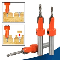 1pc 8mm shank hss woodworking countersink router bit set screw extractor remon demolition for wood milling cutter