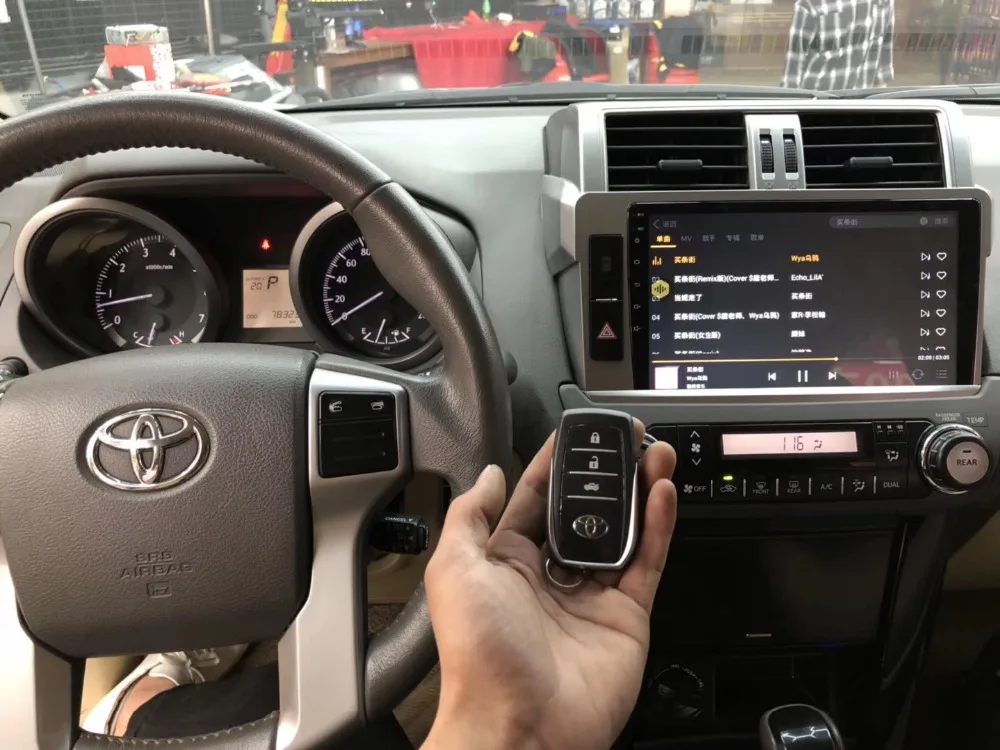 Автомобильный мультимедийный плеер Chogath android 9 0 gps 10 дюймов для Toyota Prado 2013-2017 |