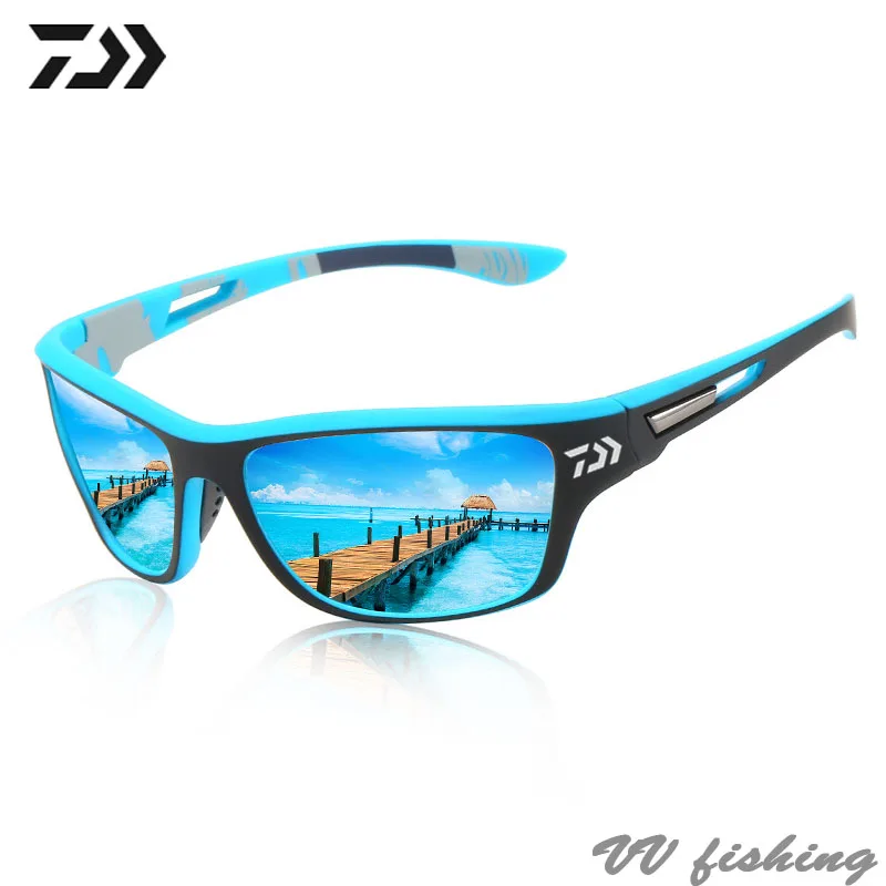 

Солнцезащитные очки DAIWA Мужские поляризационные для вождения, Классические солнечные очки UV400, для кемпинга, велоспорта, походов, рыбалки