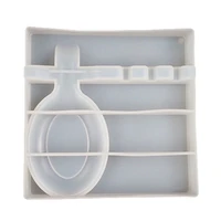 2022 new spoon storage tray epoxy resin mold tableware rack plate silicone mould diy crafts home decortaions casting tool
