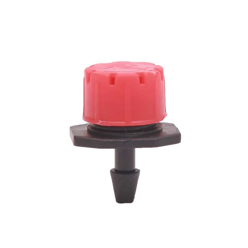 500 шт. красный пластиковый Регулируемый излучатель капельного орошения