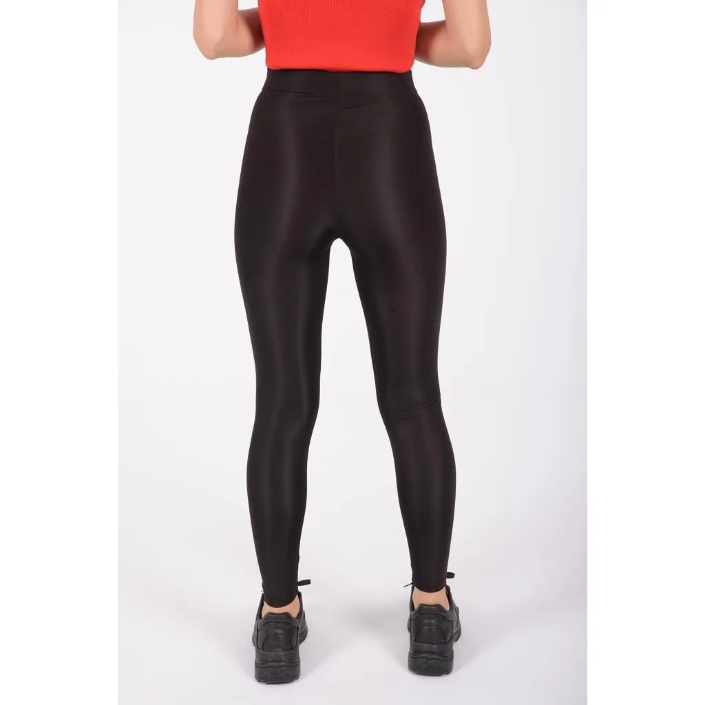 Women Slim Belt Nightclub Bright Toparlayici Leggings TYT-0015