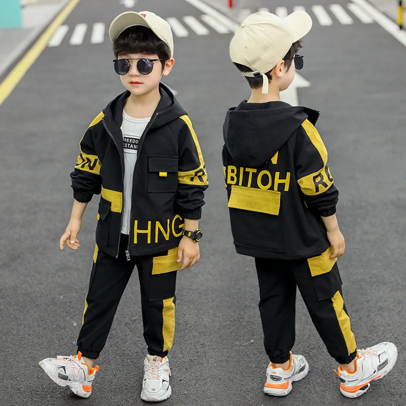 

Fashion Toddler Baby Boy Girls Casual Clothes Set Outfits Spring Autumn Boys Sports Clothes Tracksuit Suits For Kid Clothing