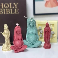 %e2%80%8bgreek goddness of wealth candle mould gaia earth mother virgin candle molds mary epoxy resin tools home decor tool