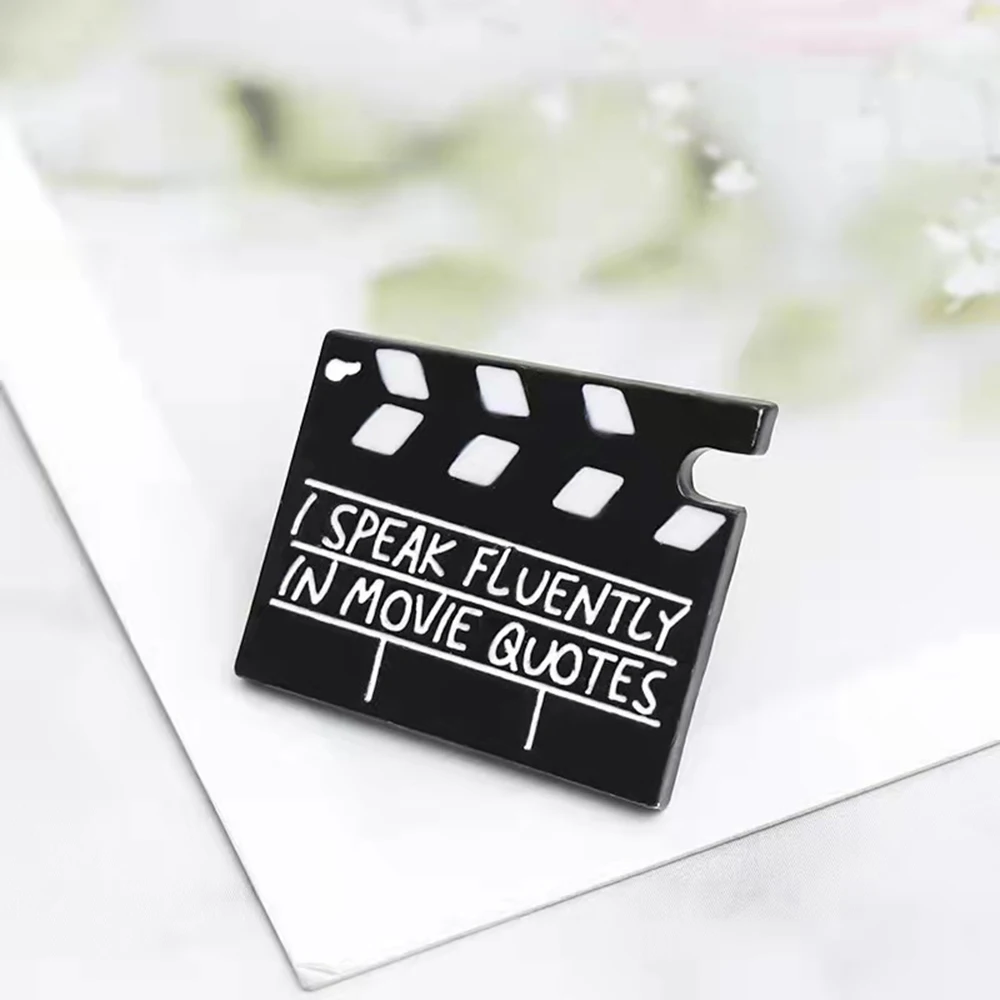 Винтажные эмалированные булавки металлическая брошь для фанатов фильмов значок